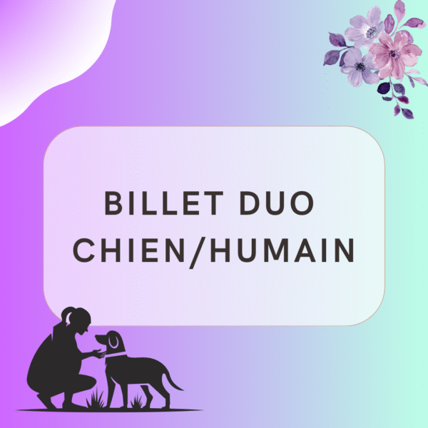 Billet Duo CaniMarche nordique - 25 sept
