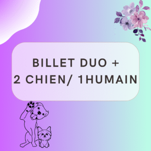 Billet Duo+ WoofGames - 9 sept